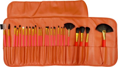 BELLA HARARO 24 Pcs Extra Soft & Synthetic Bristles Makeup Brushes Set with PU Leather Pouch(Pack of 24)