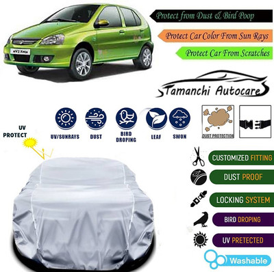 Tamanchi Autocare Car Cover For Tata Universal For Car(Silver)