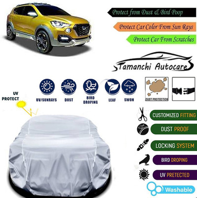 Tamanchi Autocare Car Cover For Datsun Universal For Car(Silver)