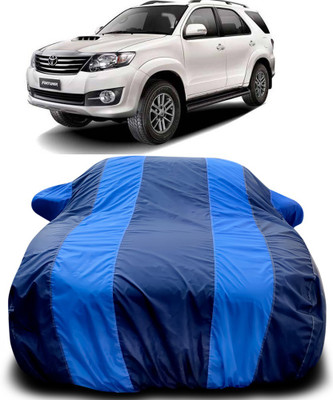 APNEK Car Cover For Toyota Fortuner Old (With Mirror Pockets)(Blue)