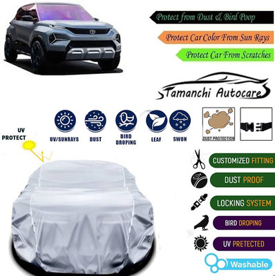 Tamanchi Autocare Car Cover For Tata Universal For Car(Silver)