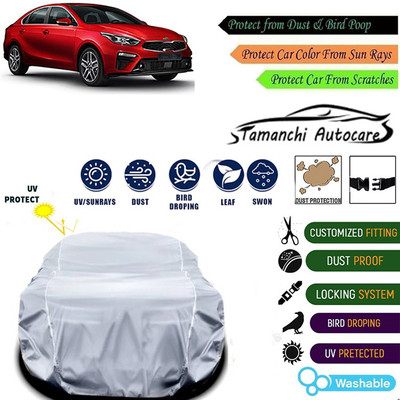Tamanchi Autocare Car Cover For Kia Cerato(Silver)