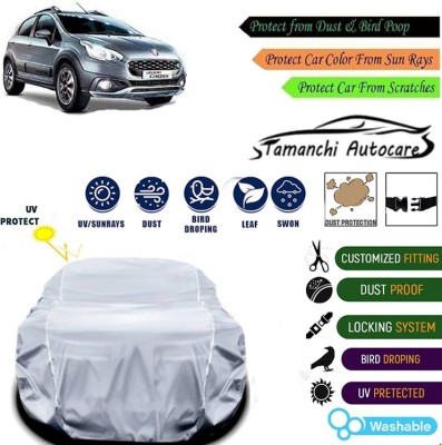 Tamanchi Autocare Car Cover For Fiat Universal For Car(Silver)