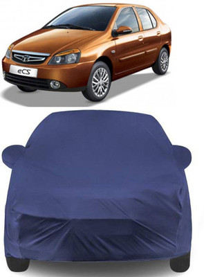 APNEK Car Cover For Tata Indigo eCS (With Mirror Pockets)(Blue)