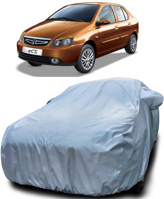 MoTRoX Car Cover For Tata Indigo eCS (With Mirror Pockets)(Silver)