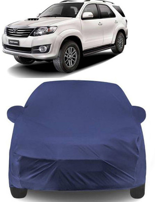 MoTRoX Car Cover For Toyota Fortuner Old (With Mirror Pockets)(Blue)