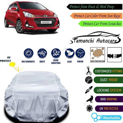 Tamanchi Autocare Car Cover For Hyundai Universal For Car(Silver)