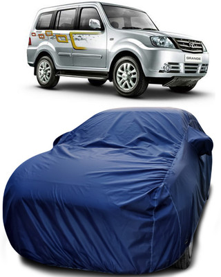 MoTRoX Car Cover For Tata Sumo Grande (With Mirror Pockets)(Blue)