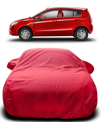 MoTRoX Car Cover For Chevrolet Sail UVA (With Mirror Pockets)(Red)