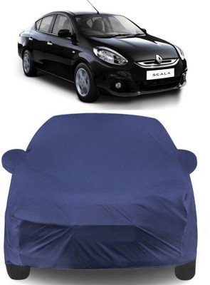 Gavya Car Cover For Renault Scala (With Mirror Pockets)(Blue)