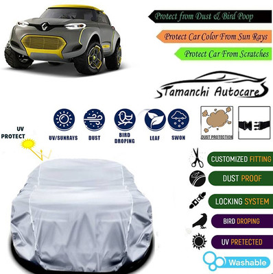 Tamanchi Autocare Car Cover For Renault Universal For Car(Silver)