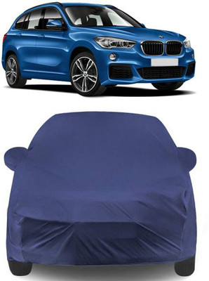 NUMBOR ONE Car Cover For BMW X1 (With Mirror Pockets)(Blue)