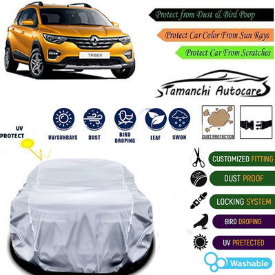 Tamanchi Autocare Car Cover For Renault Triber(Silver)