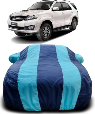 APNEK Car Cover For Toyota Fortuner Old (With Mirror Pockets)(Blue, Blue)