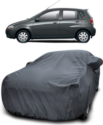 Elegance Car Cover For Chevrolet Aveo Uva (With Mirror Pockets)(Grey)