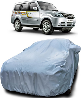 NUMBOR ONE Car Cover For Tata Sumo Grande (With Mirror Pockets)(Silver)