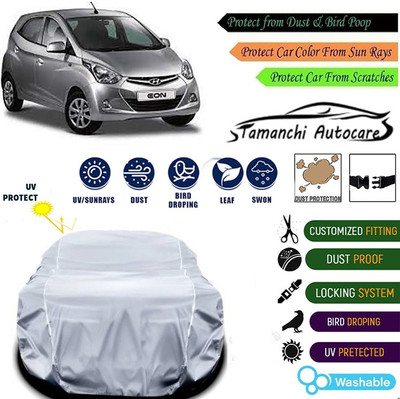 Tamanchi Autocare Car Cover For Hyundai Universal For Car(Silver)