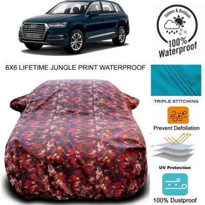 Gavya Car Cover For Audi Q7 (With Mirror Pockets)(Multicolor)