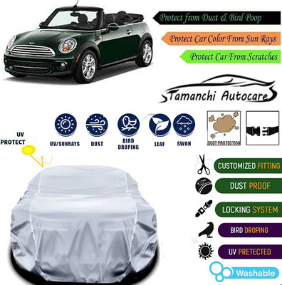Tamanchi Autocare Car Cover For Mini Universal For Car(Silver)