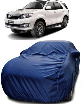 APNEK Car Cover For Toyota Fortuner Old (With Mirror Pockets)(Blue)