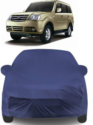 APNEK Car Cover For Tata Sumo Grande MK II (With Mirror Pockets)(Blue)