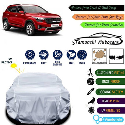 Tamanchi Autocare Car Cover For Kia Universal For Car(Silver)