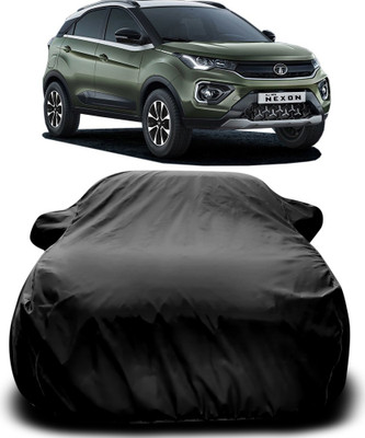APNEK Car Cover For Tata Nexon Facelift (With Mirror Pockets)(Black)
