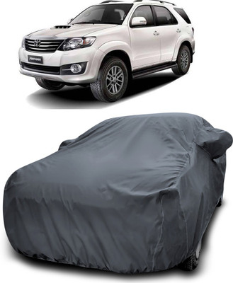 APNEK Car Cover For Toyota Fortuner Old (With Mirror Pockets)(Grey)