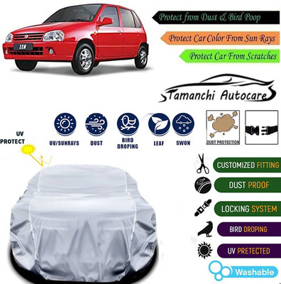 Tamanchi Autocare Car Cover For Maruti Suzuki Zen(Silver)