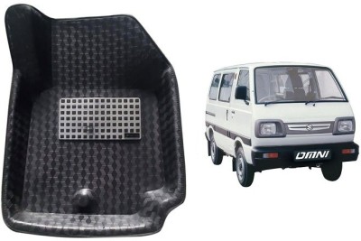 RS ENTERPRISES CARS PVC 5D Mat For  Maruti Suzuki Omni(Black)