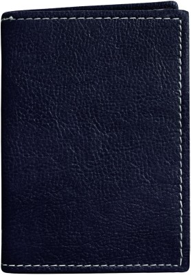 MATSS Artificial Leather Credit & Debit Card Holder||ATM Card Holder||Card Case For Men & Women 4 Card Holder(Set of 1, Blue)