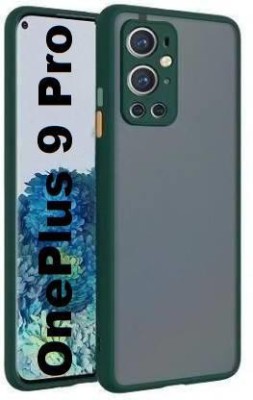 Coverskart Ultra Hybird Back Cover for OnePlus 9 Pro, Smoke Translucent Shock Proof Smooth Silicone Back Case Cover(Green, Camera Bump Protector, Pack of: 1)
