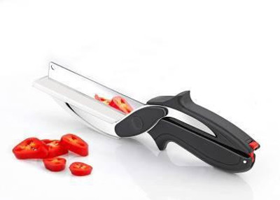 FIVANIO Smart Clever Cutter For Vegetable and Fruits Cutting With Locking Hinge Vegetable Slicer(1 Clever Cutter)