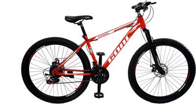 Goal MTB SPEED SERIES BICYCLE 27.5 T Mountain Cycle  (21 Gear, Red, White)