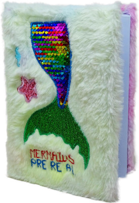 dishvy Feather Diary A5 Notebook yes 100 Pages(Multicolor)