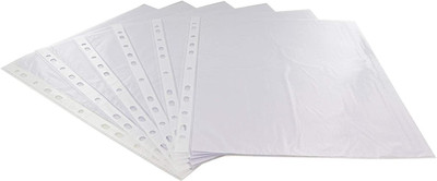 Fedus Plastic Document Leafs(Set Of 10, Transperent)