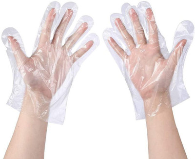 SAKEXA Wet and Dry Glove Set(Free Size Pack of 100)