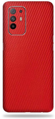 OggyBaba oppo f19 pro plus, oppo f19 pro + Mobile Skin(3D Charming Red Carbon Fibre)