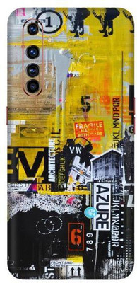 aadia REALME X50 PRO (5G) Mobile Skin(Multicolor)