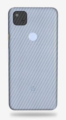 OggyBaba google pixel 4a, google pixel4a Mobile Skin(3D Ultra Clear Transparent Carbon Fibre)