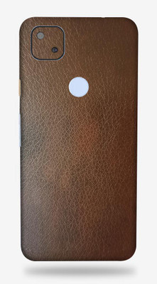 OggyBaba google pixel 4a, google pixel4a Mobile Skin(Nut Brown Leather With Matte Finish)