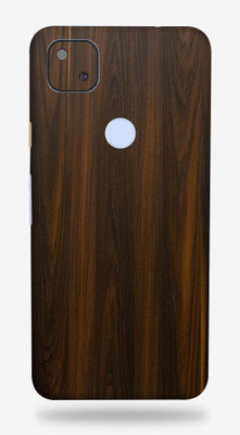 OggyBaba google pixel 4a, google pixel4a Mobile Skin(Mahogany Wood With Matte Finish)