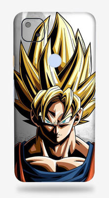OggyBaba google pixel 4a, google pixel4a Mobile Skin(Goku With Matte Finish)