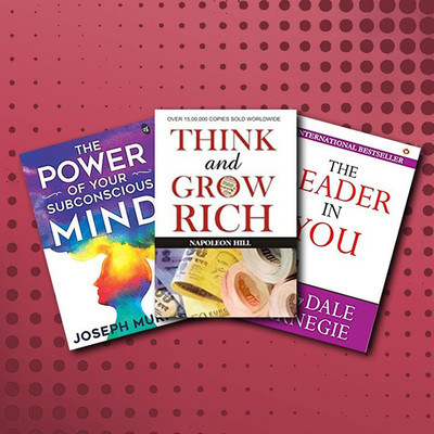Most Influential Self-Help Books Of All Time In English - The Leader In You +The Power Of Your Subconscious Mind + Think And Grow Rich (Set Of 3 Books)(Paperback, Carnegie, Dale; Dr. Murphy, Joseph; Hill, Napoleon)