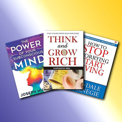 Most Influential Self-Help Books Of All Time In English - How To Stop Worrying & Start Living +The Power Of Your Subconscious Mind + Think And Grow Rich (Set Of 3 Books)(Paperback, Carnegie, Dale; Dr. Murphy, Joseph; Hill, Napoleon)