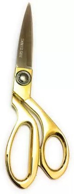 TMP Tailoring scissors Brass finish (10.5 inch) Scissors(Set of 1, Gold, Silver)