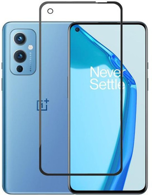 ECMERED Edge To Edge Tempered Glass for OnePlus 8T, OnePlus 9, OnePlus 9R (Proximity and Camera Cut)(Pack of 1)