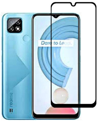 TESPARK Edge To Edge Tempered Glass for Realme C21(Pack of 1)