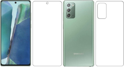 FashionCraft Front and Back Screen Guard for Samsung Galaxy Note 20 5G(Pack of 2)