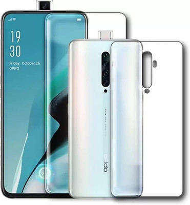 DOWRVIN Front and Back Tempered Glass for Oppo Reno2 F(Pack of 1)